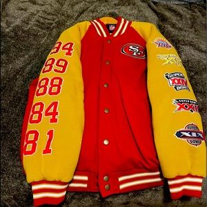 San Francisco 49er Super bowl jacket